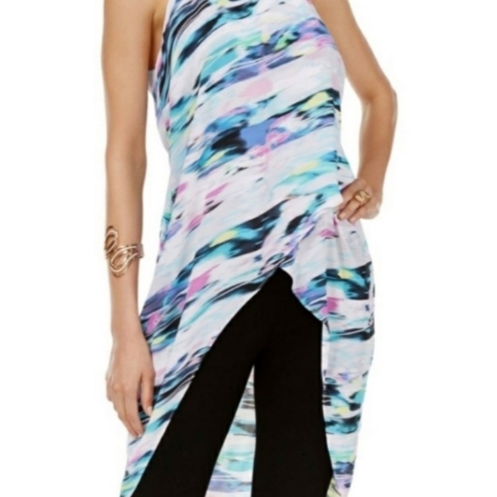 Thalia Sodi High-Low Sleeveless Top - XS
